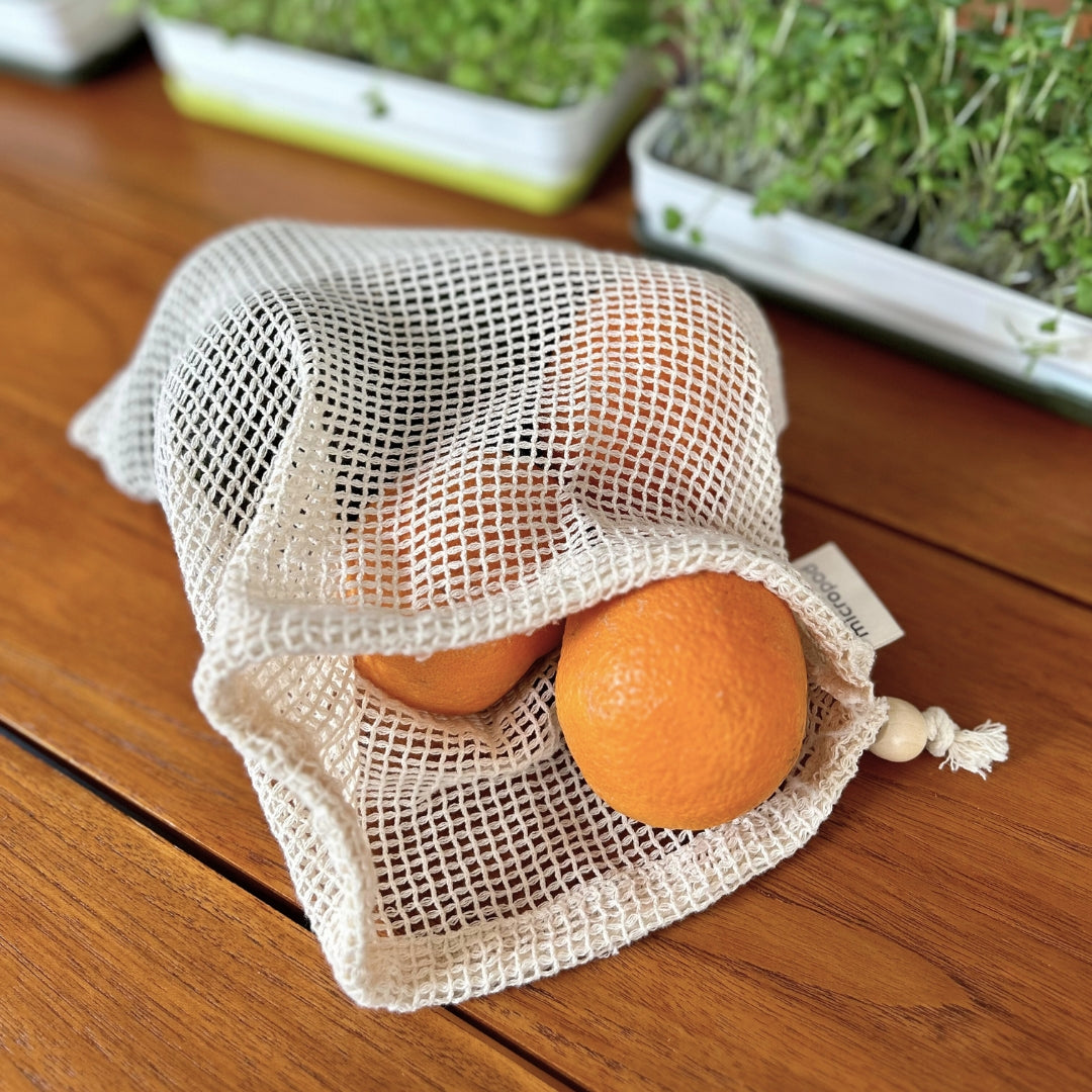 Organic Cotton Mesh Produce Bag
