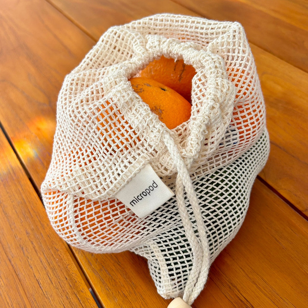 Organic Cotton Mesh Produce Bag