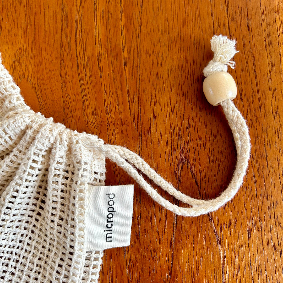 Organic Cotton Mesh Produce Bag