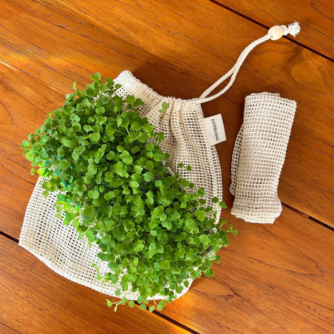 Organic Cotton Mesh Produce Bag